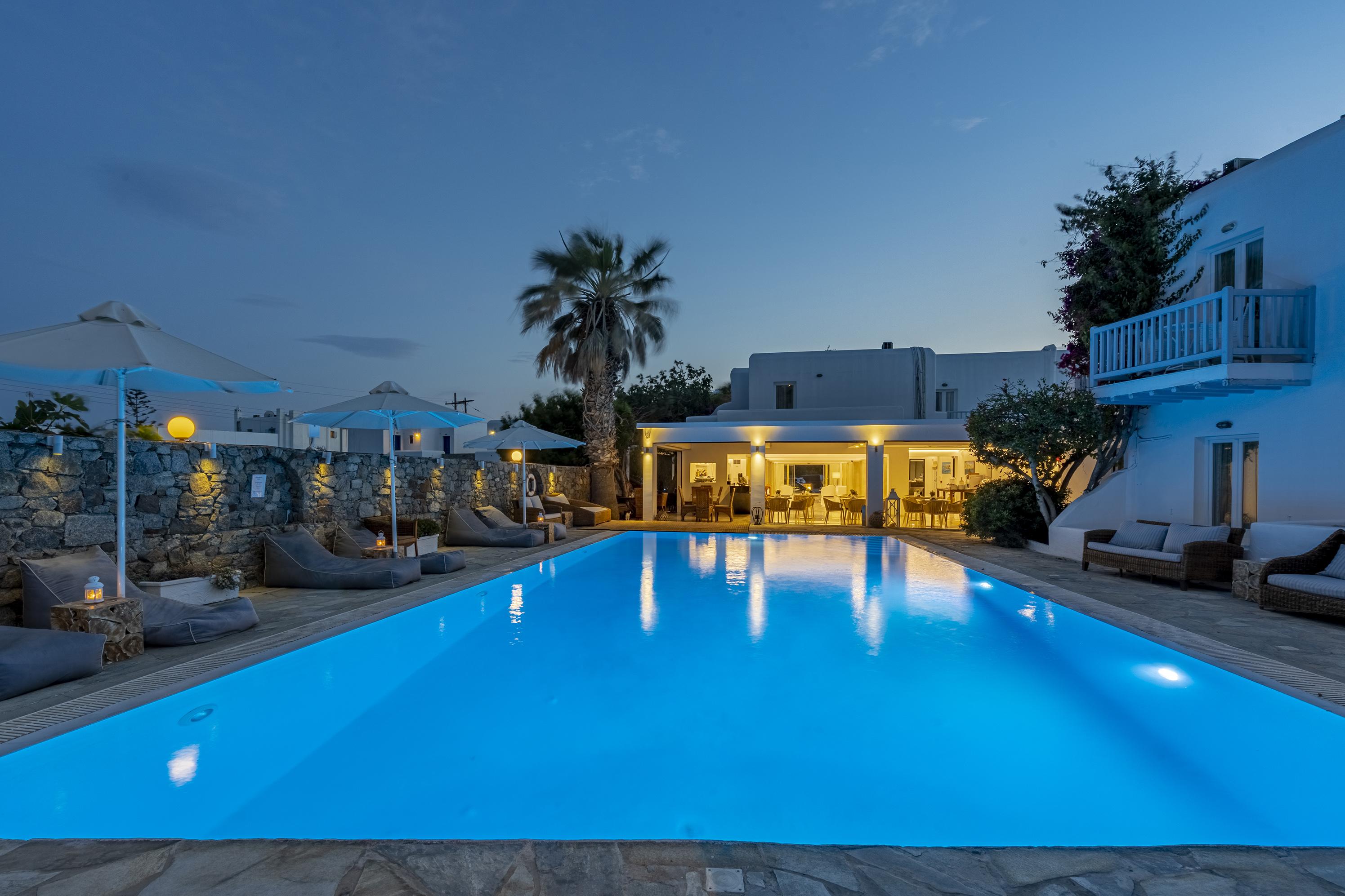 Dionysos Luxury Hotel Mykonos Орнос Экстерьер фото