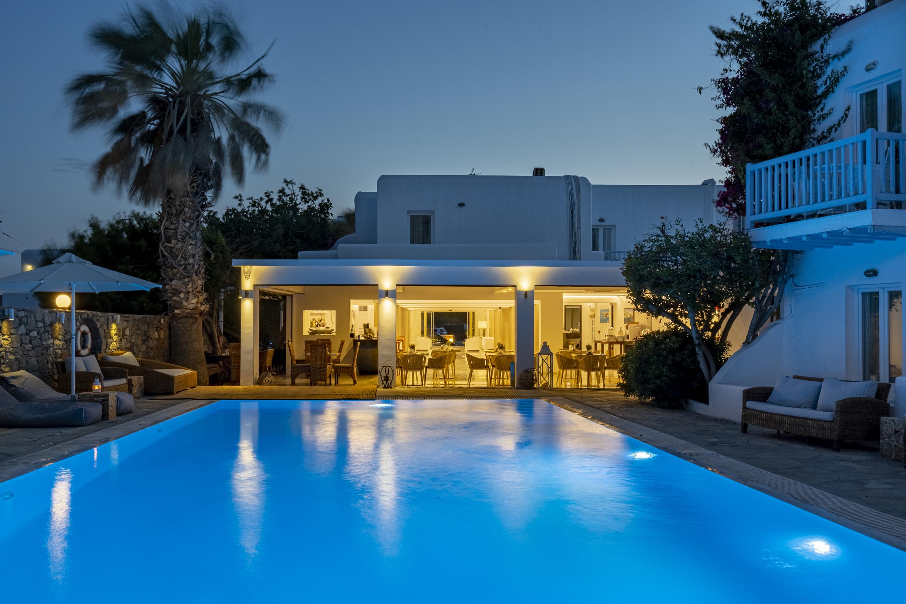 Dionysos Luxury Hotel Mykonos Орнос Экстерьер фото