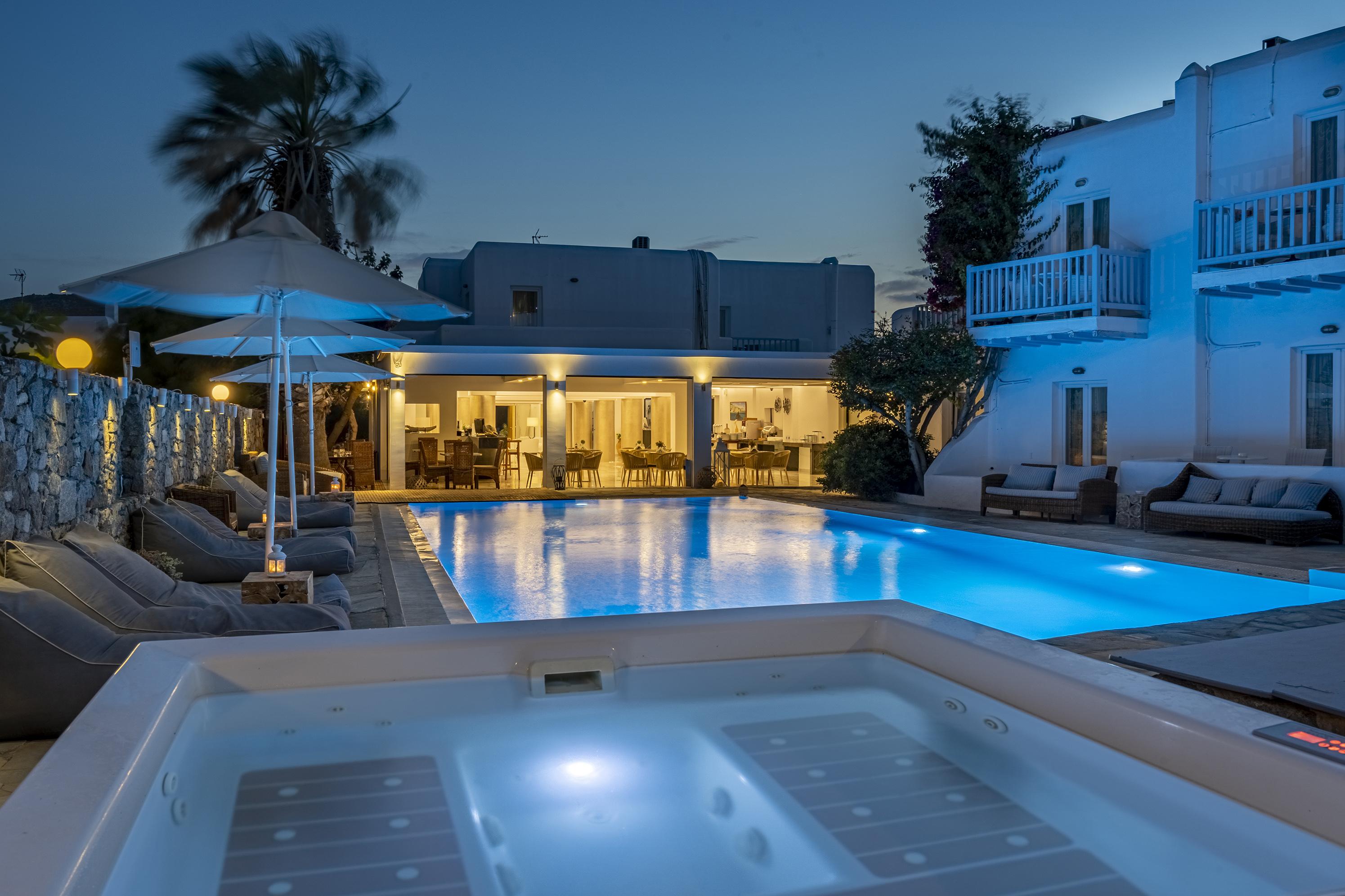 Dionysos Luxury Hotel Mykonos Орнос Экстерьер фото