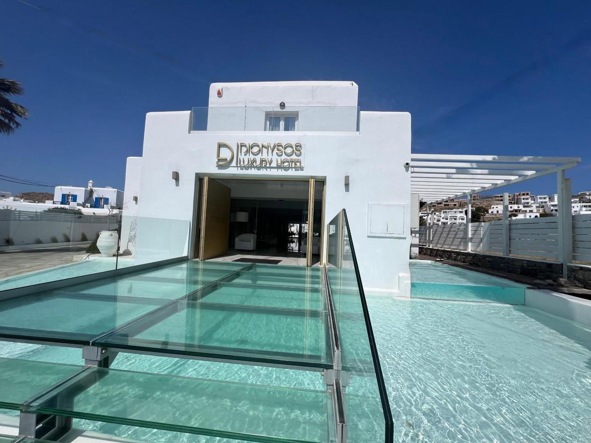 Dionysos Luxury Hotel Mykonos Орнос Экстерьер фото