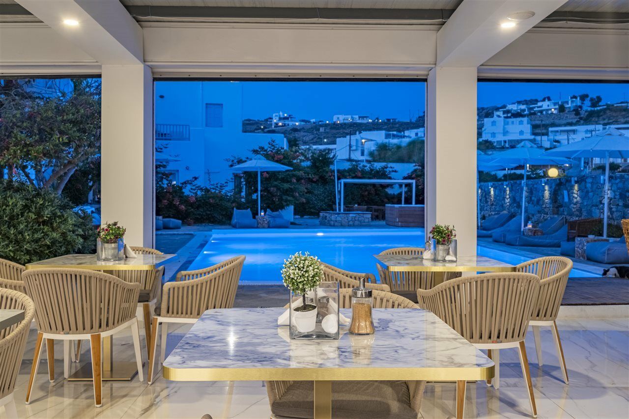 Dionysos Luxury Hotel Mykonos Орнос Экстерьер фото